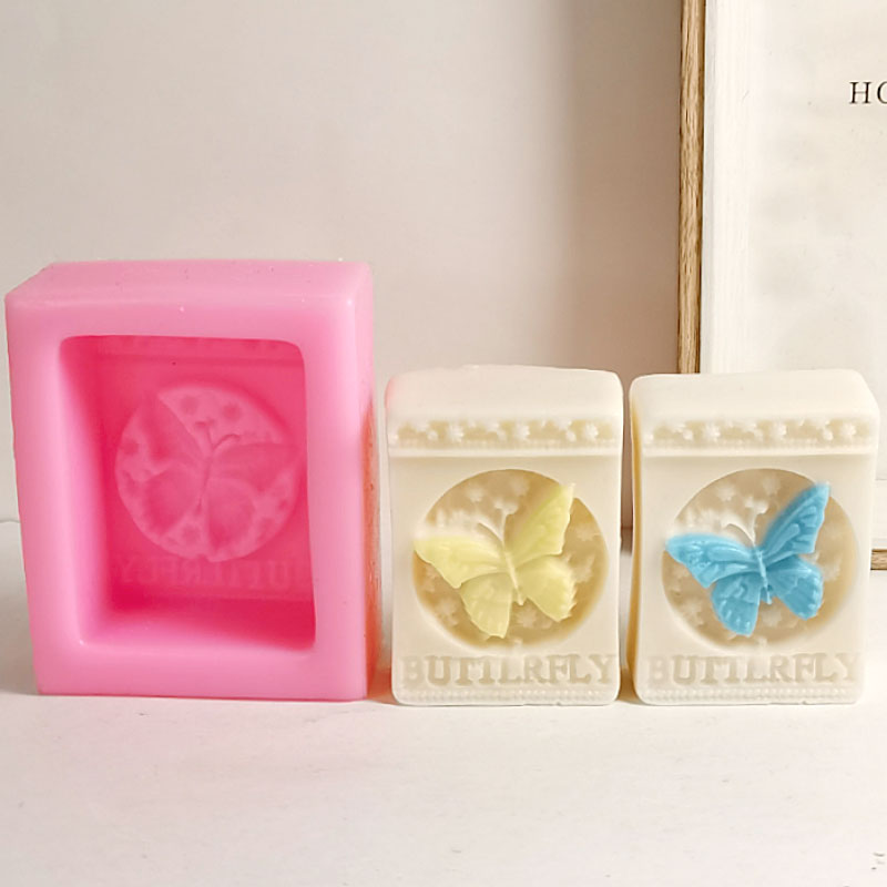 Soap Making Gifts - ผีเสื้อ DIY ทำด้วยมือแม่พิมพ์สบู่ซิลิโคนเทียนเรซิ่นปูนปลาสเตอร์แม่พิมพ์เค้กช็อคโกแลตน้ำแข็งก้อนทำชุดการตกแต่งบ้านของขวัญ