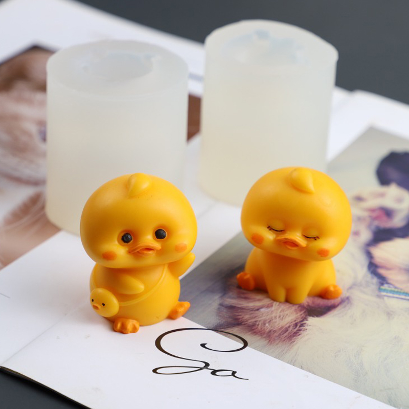Soap Making Equipment For Beginners - 3D Smile เป็ดซิลิโคนเทียนแม่พิมพ์เป็ดน่ารักช็อกโกแลตพุดดิ้งเค้กน้ําแข็งเบเกอรี่ Make DIY สบู่พลาสเตอร์เรซิ่นหัตถกรรมเครื่องมือหล่อ
