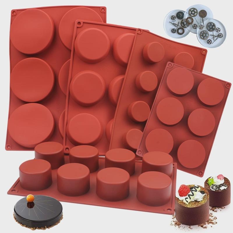 Soap Making Equipment For Beginners - แม่พิมพ์สบู่ซิลิโคนทรงกลม DIY อุปกรณ์ทำสบู่ทำมือ แม่พิมพ์ซิลิโคนสำหรับช็อกโกแลต เค้ก เทียน