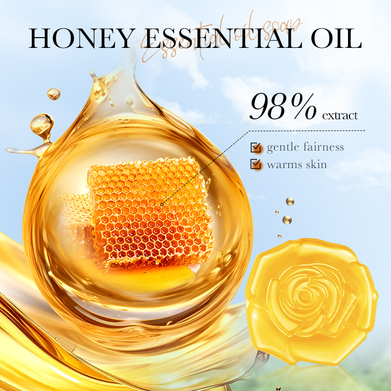 สบู่แฮนด์เมดทำจากน้ำผึ้ง1ชิ้นส - Castor Oil Soap บทวิจารณ์และราคา