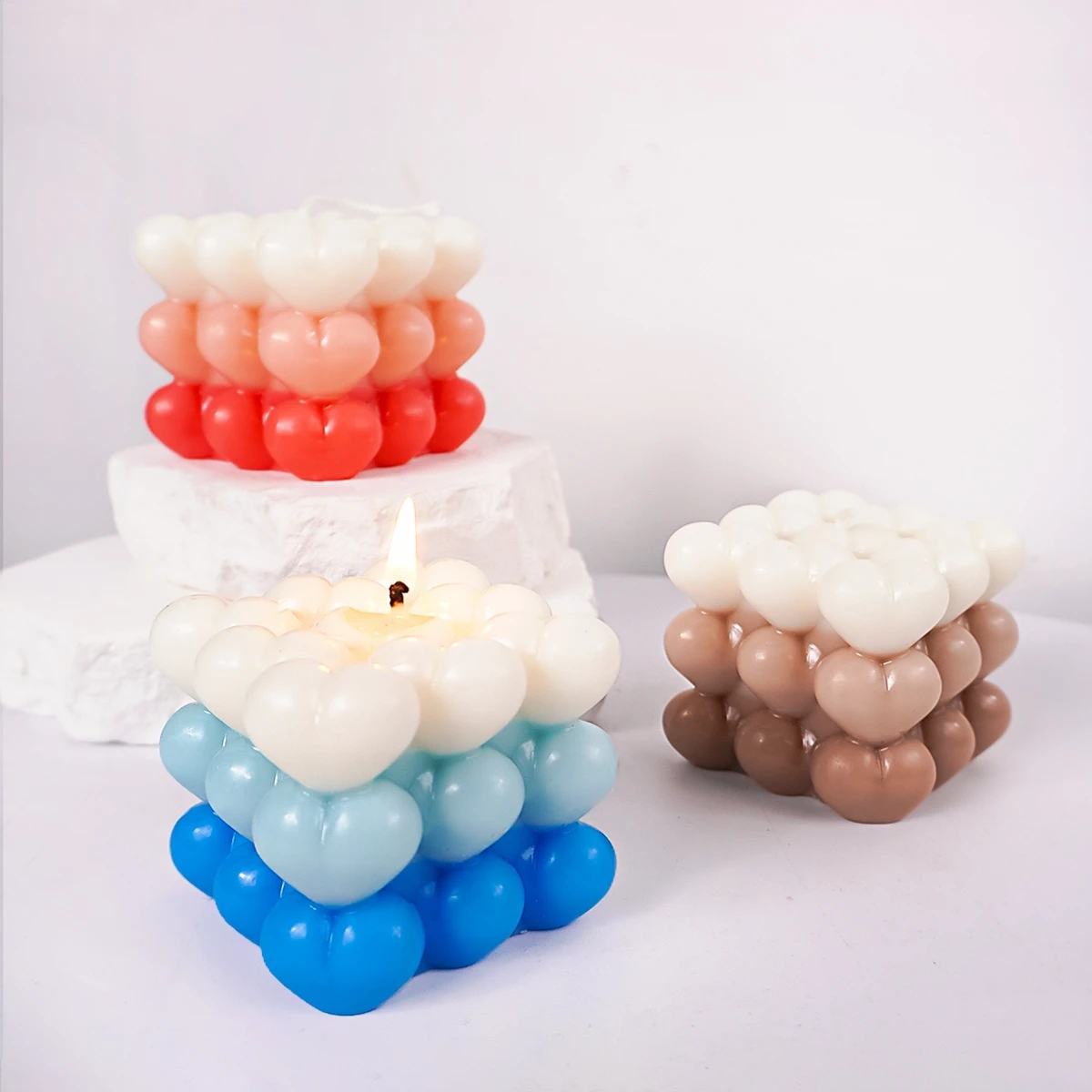 แม่พิมพ์ซิลิโคนรูปทรงบับเบิ้ลส - Soap Making Gel บทวิจารณ์และราคา