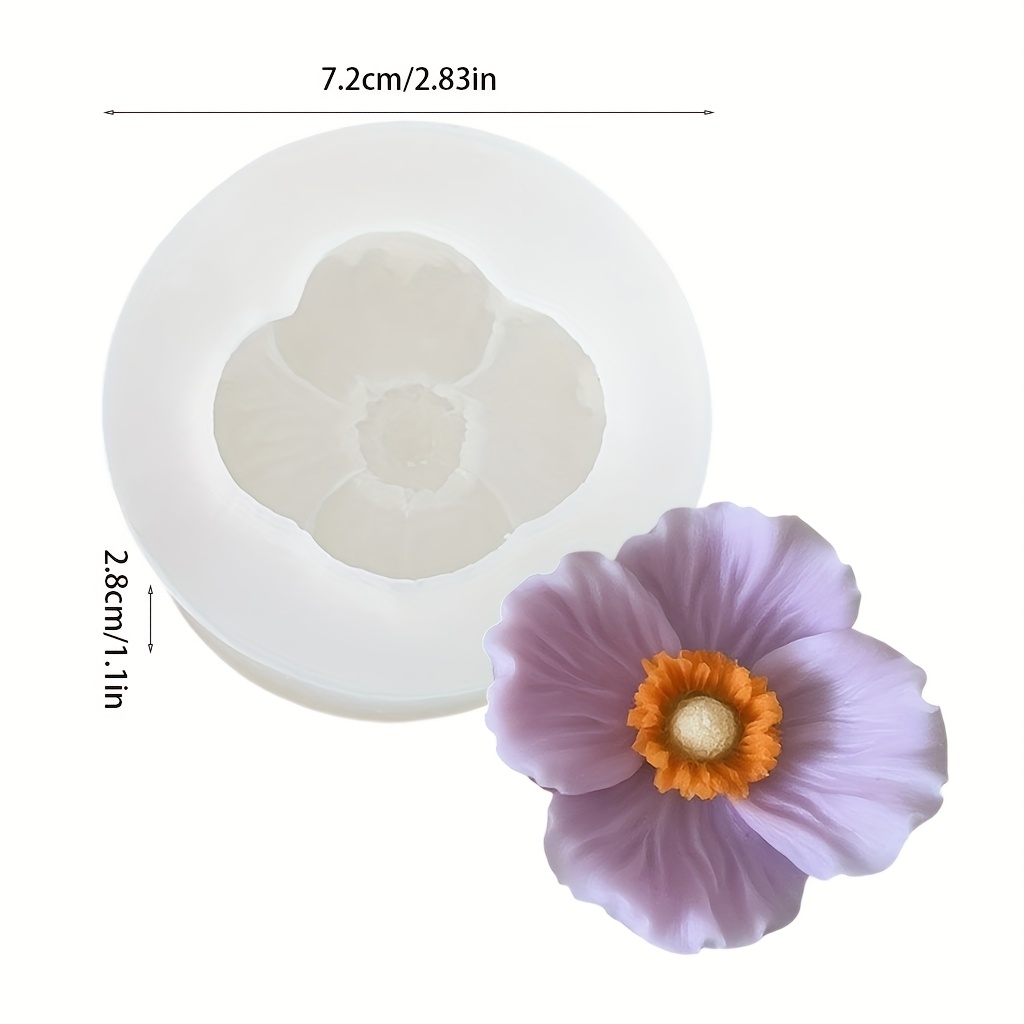 แม่พิมพ์เทียนซิลิโคนรูปดอกไม้  - Soap Making Gifts บทวิจารณ์และราคา