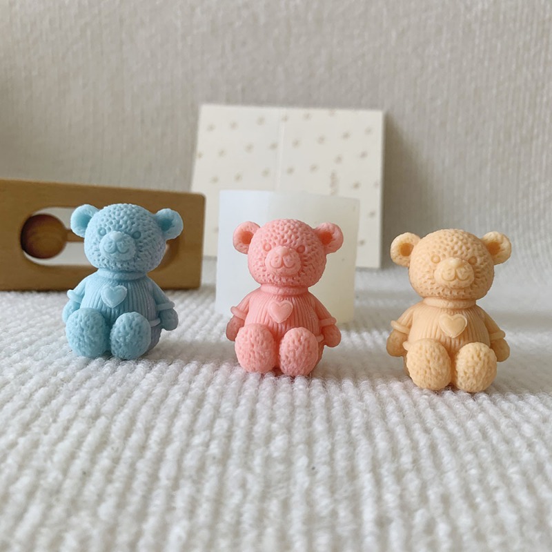 Mini Love Bear เทียนแม่พิมพ์ซิ - Soap Making Equipment For Beginners บทวิจารณ์และราคา
