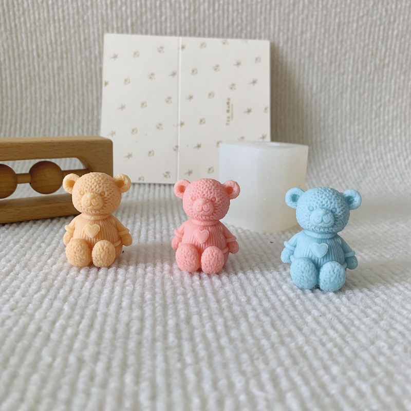 Mini Love Bear เทียนแม่พิมพ์ซิ - Soap Making Equipment For Beginners บทวิจารณ์และราคา
