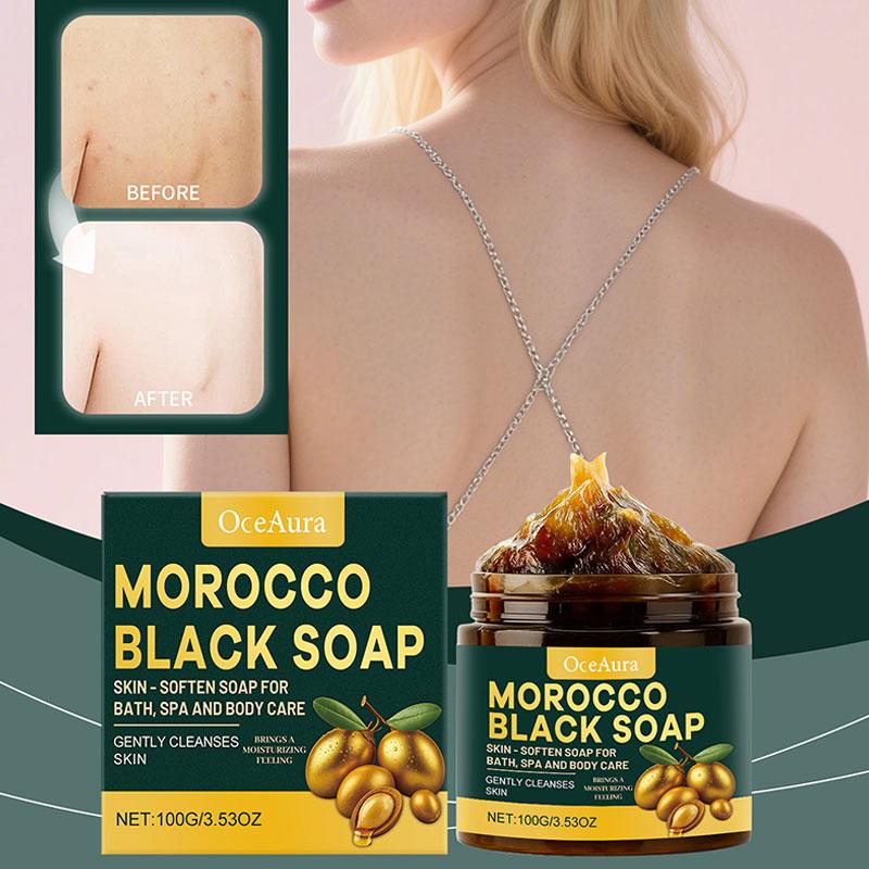 สบู่ดำโมร็อกโก ทำความสะอาดล้ำล - Castor Oil Soap บทวิจารณ์และราคา