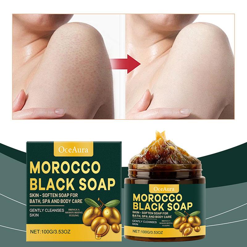 สบู่ดำโมร็อกโก ทำความสะอาดล้ำล - Castor Oil Soap บทวิจารณ์และราคา