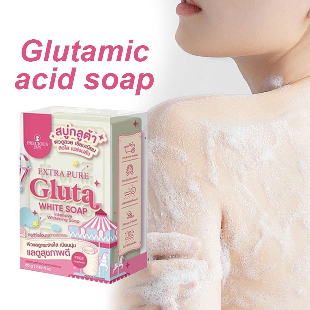 สบู่กลูตาไธโอนและไนอาซินาไมด์  - Castor Oil Soap บทวิจารณ์และราคา