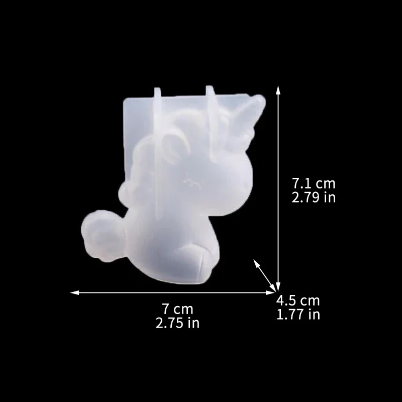 3D เรขาคณิตซิลิโคนยูนิคอร์นแมว - Soap Making Equipment For Beginners บทวิจารณ์และราคา