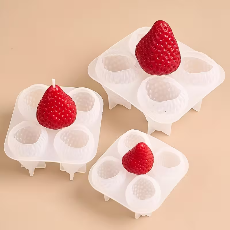 แม่พิมพ์เทียนซิลิโคนรูปสตรอว์เ - Soap Making Gifts บทวิจารณ์และราคา