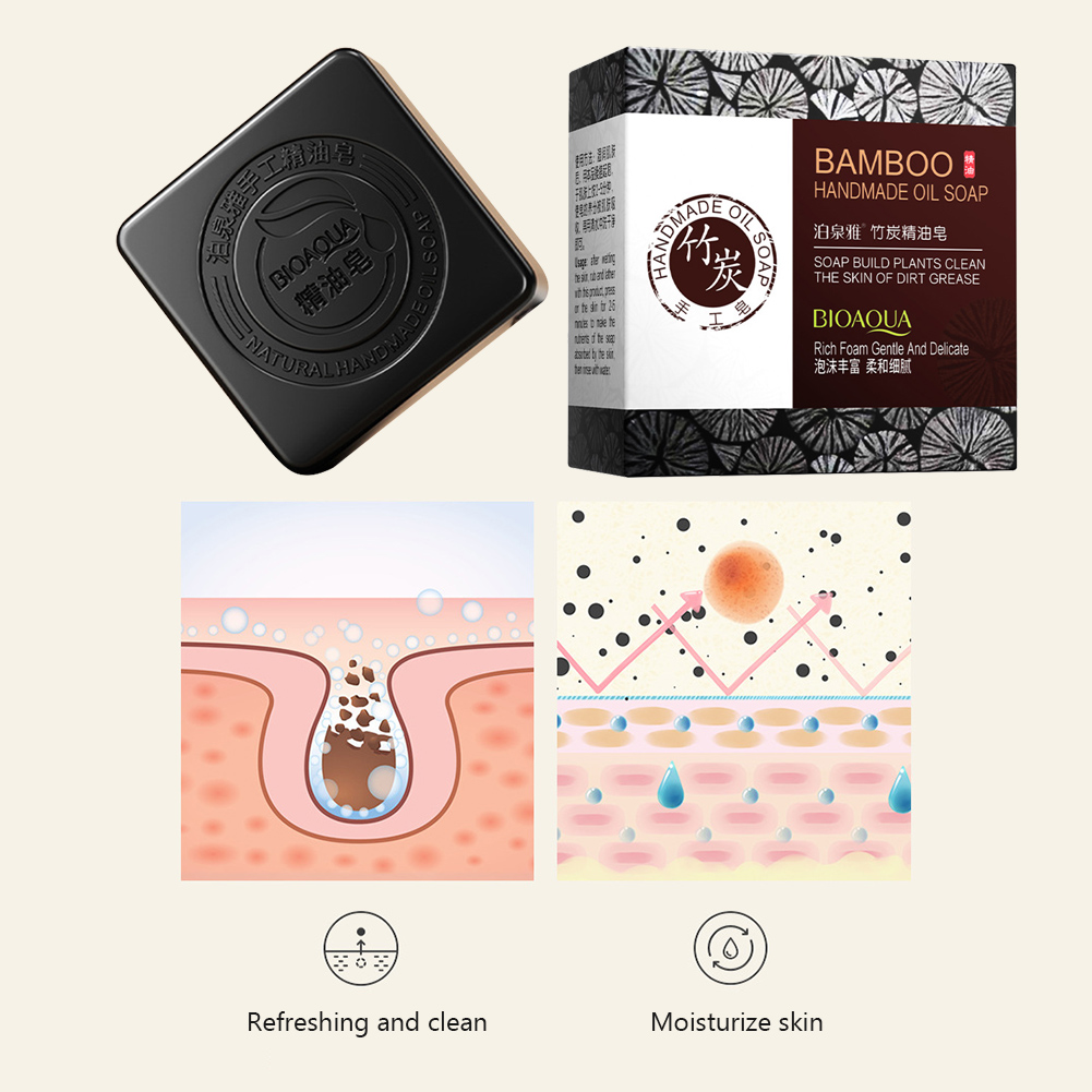 ถ่านไม้ไผ่ทำด้วยมือสบู่แอฟริกา - Castor Oil Soap บทวิจารณ์และราคา