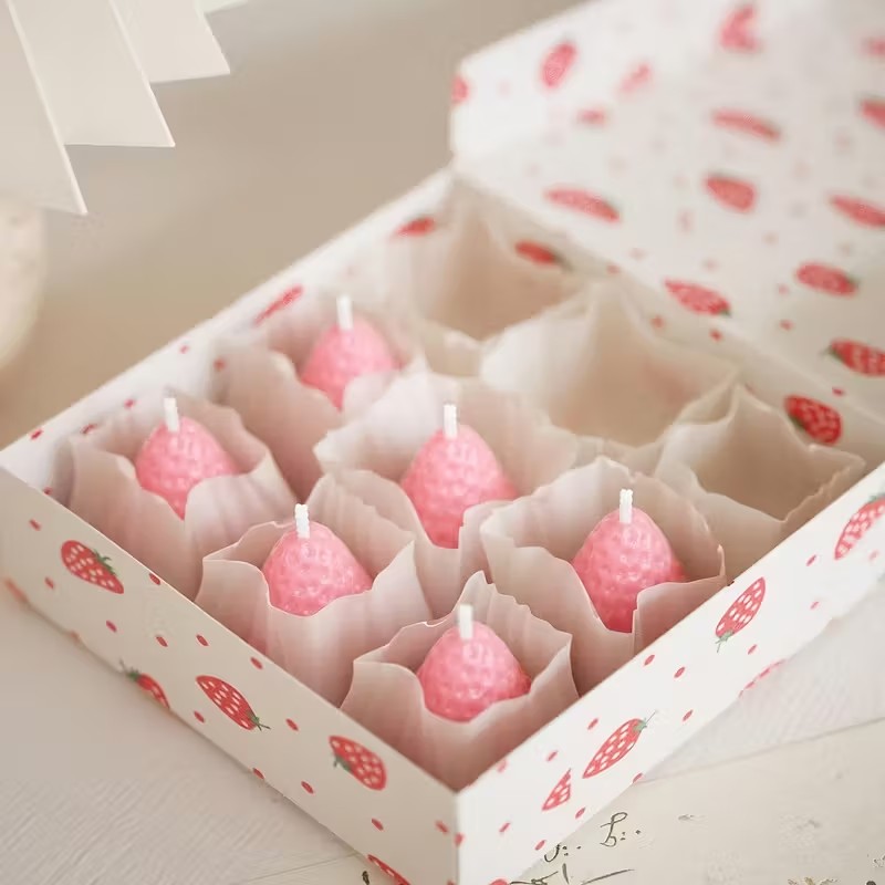 แม่พิมพ์เทียนซิลิโคนรูปสตรอว์เ - Soap Making Gifts บทวิจารณ์และราคา