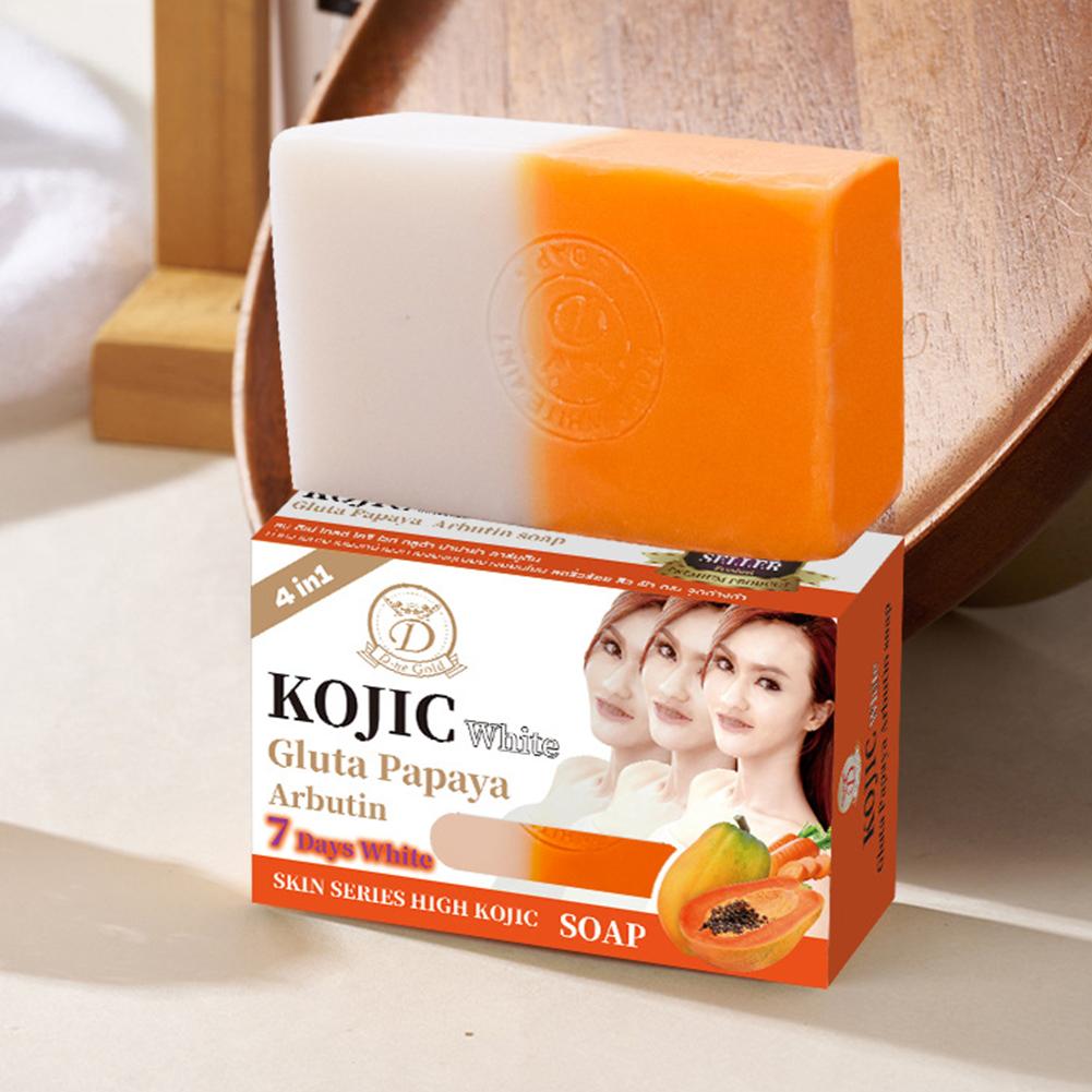 สบู่มะละกอผสมโคจิกแอซิด 160 กร - Castor Oil Soap บทวิจารณ์และราคา