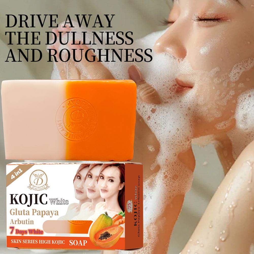 สบู่มะละกอผสมโคจิกแอซิด 160 กร - Castor Oil Soap บทวิจารณ์และราคา