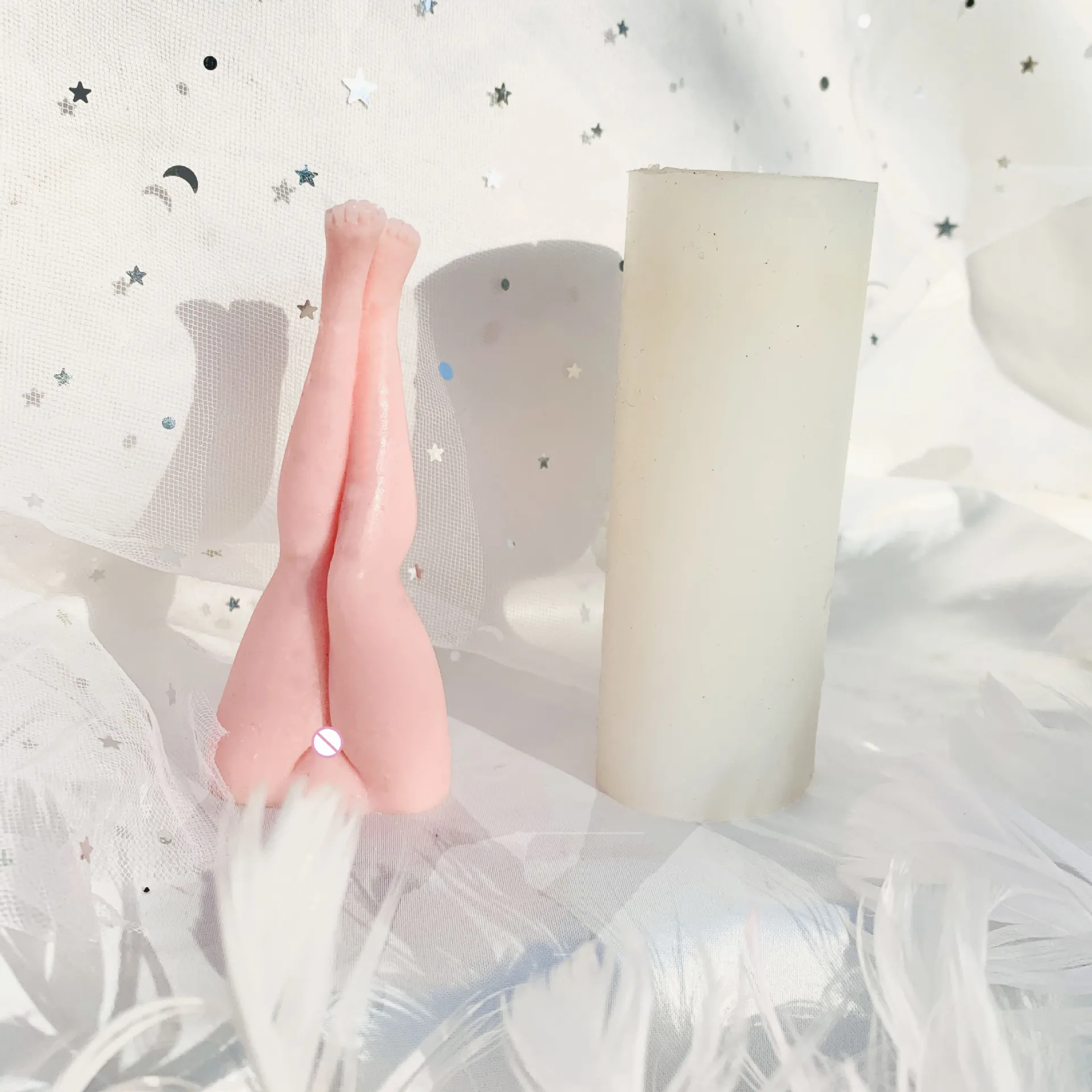DIY ผู้หญิง3D เซ็กซี่ขาเทียนแม - Soap Making Gifts บทวิจารณ์และราคา