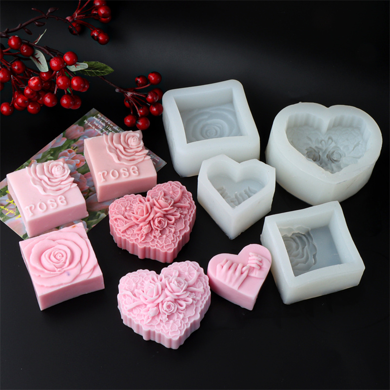 แม่พิมพ์สบู่ซิลิโคนรูปหัวใจ, D - Soap Making Gifts บทวิจารณ์และราคา