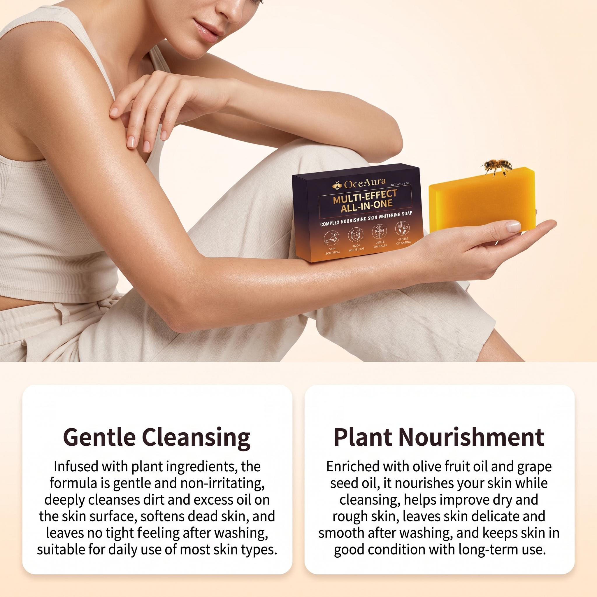 สบู่กรดโคจิก OCEAURA สำหรับลดจ - Castor Oil Soap บทวิจารณ์และราคา