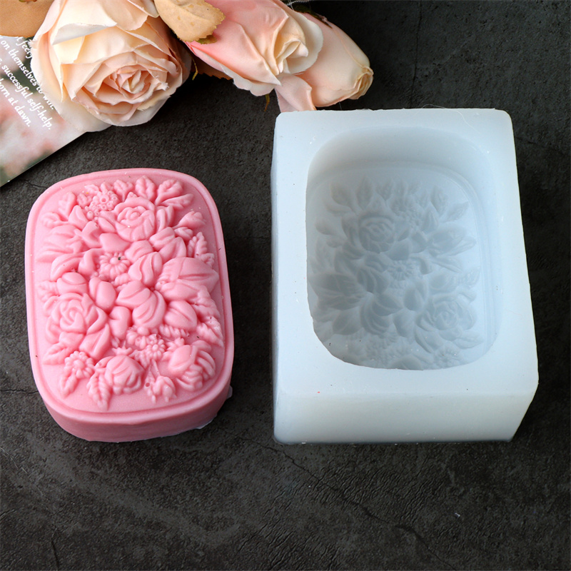 แม่พิมพ์สบู่ซิลิโคนลายดอกไม้ทร - Soap Making Gifts บทวิจารณ์และราคา