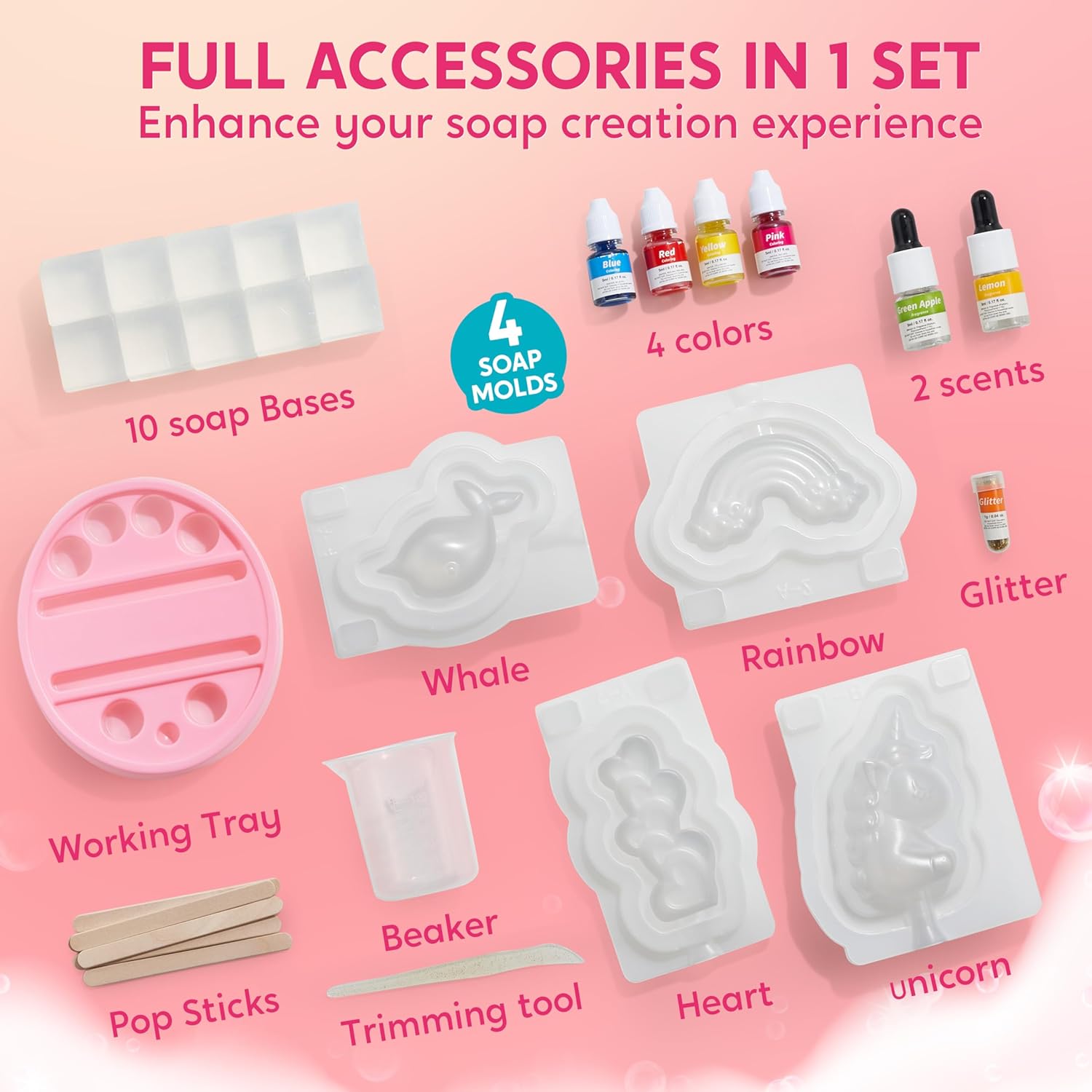 ชุดทำสบู่ยูนิคอร์น JOYFY งานฝี - Soap Making Equipment For Beginners บทวิจารณ์และราคา