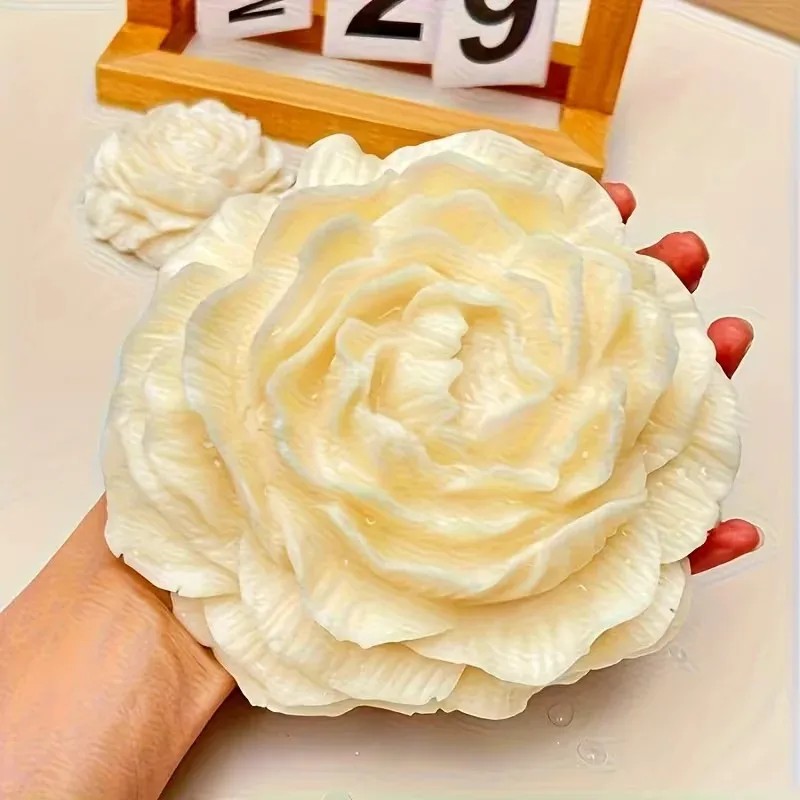 แม่พิมพ์เทียนรูปดอกโบตั๋นขนาดใ - Soap Making Gel บทวิจารณ์และราคา