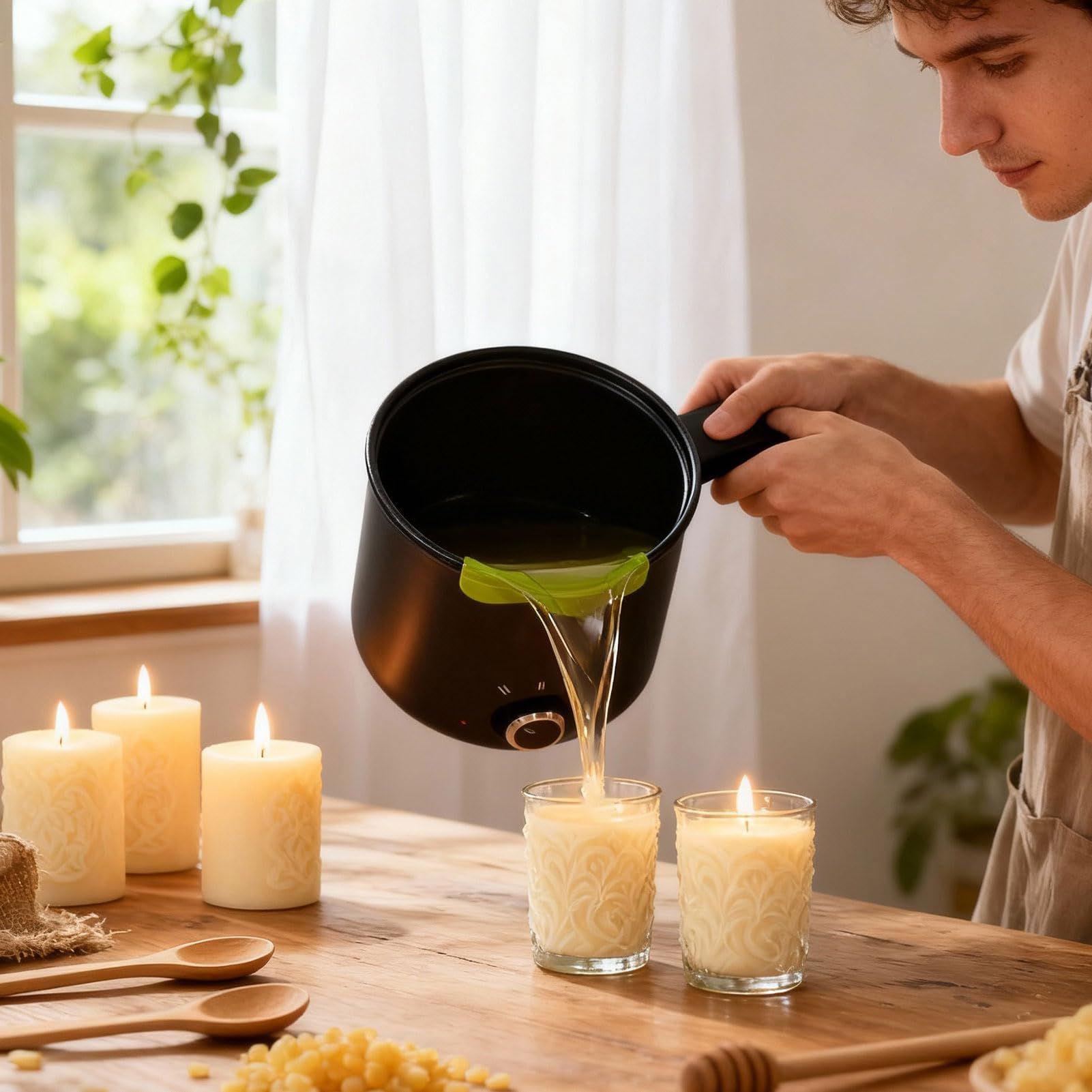 หม้อหลอมเทียน 1.5 ลิตร ขนาดใหญ - Soap Making Equipment For Beginners บทวิจารณ์และราคา