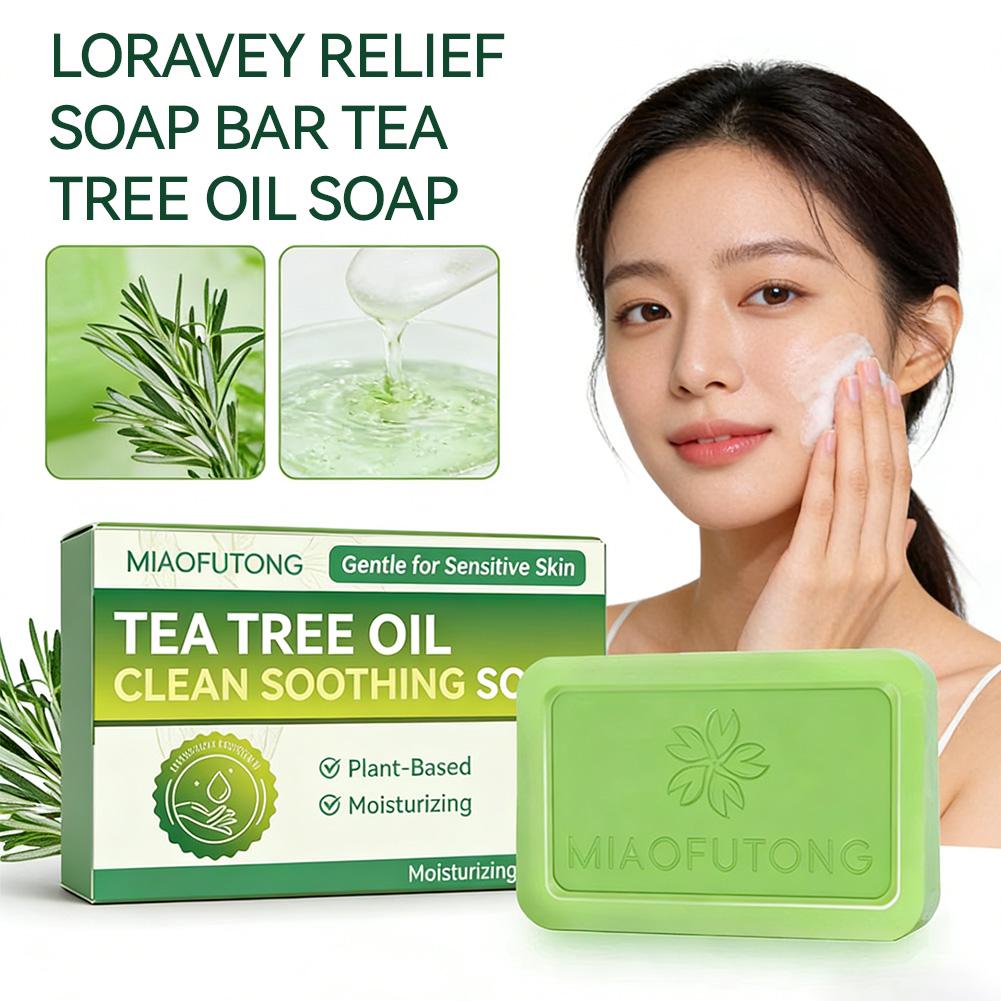 สบู่น้ำมันทีทรี สบู่ธรรมชาติสำ - Castor Oil Soap บทวิจารณ์และราคา