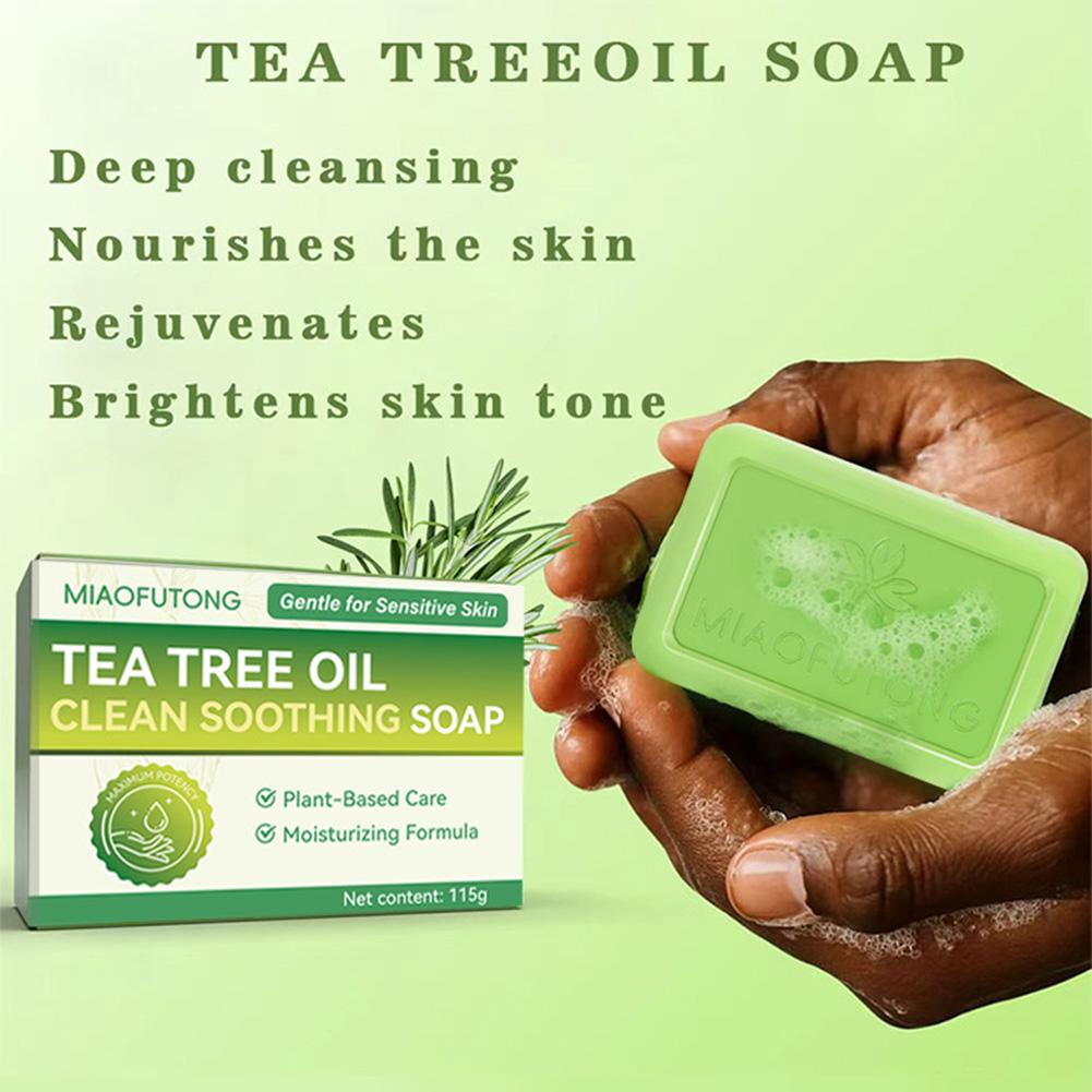 สบู่น้ำมันทีทรี สบู่ธรรมชาติสำ - Castor Oil Soap บทวิจารณ์และราคา